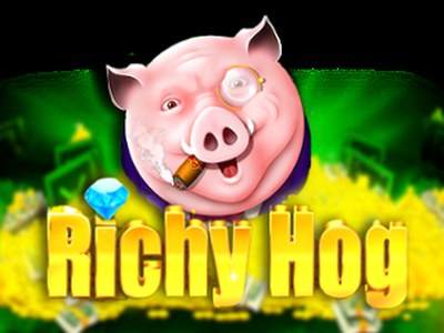 Richy Hog — Слот Richy Hog с богатым поросёнком, золотыми монетами и Hold & Win респинами
